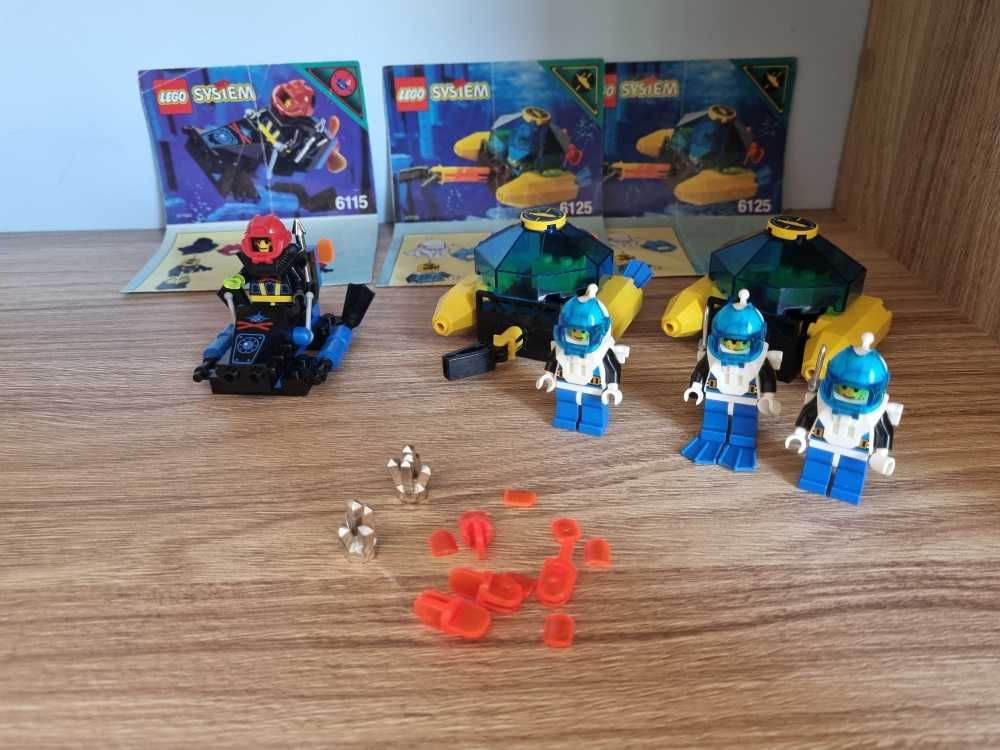 Zestaw LEGO System Aquazone 6115, 6125, 6125