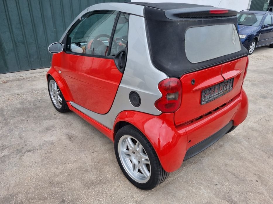 Smart fortwo 450 cabrio peças