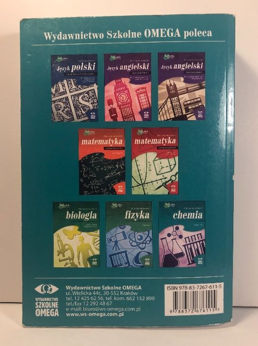Chemia matura zbiór zadań Barbara Pac. Omega