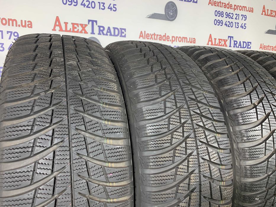 4 шт. 205/60 R16 Bridgestone Blizzak LM001 зимові шини б/у, 7 мм