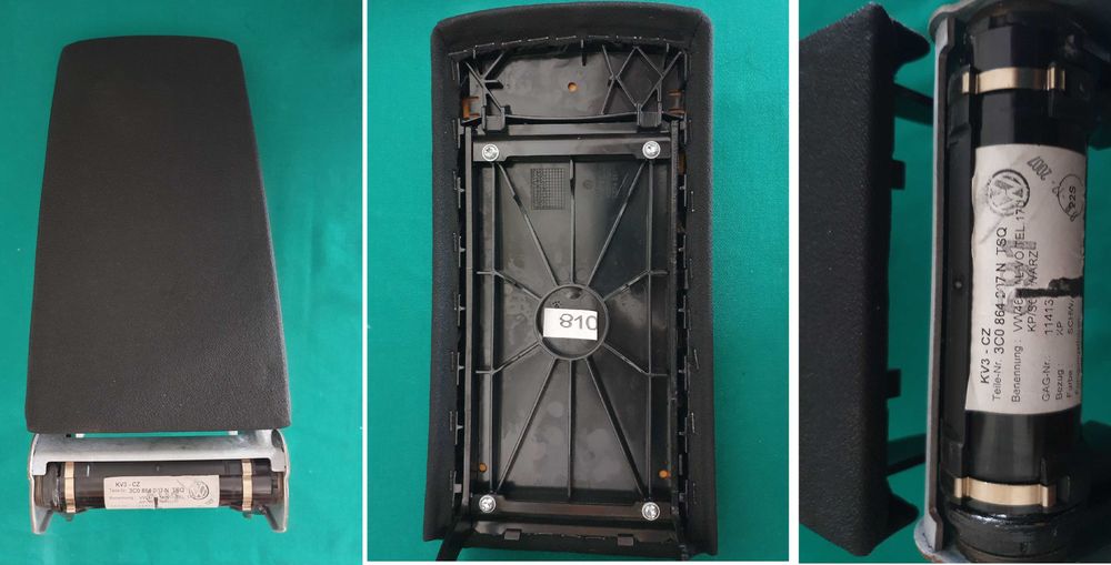 Peças Audi / VW / Seat: Apoio braço, Power Box, Tapetes, Moca FR, SOS,