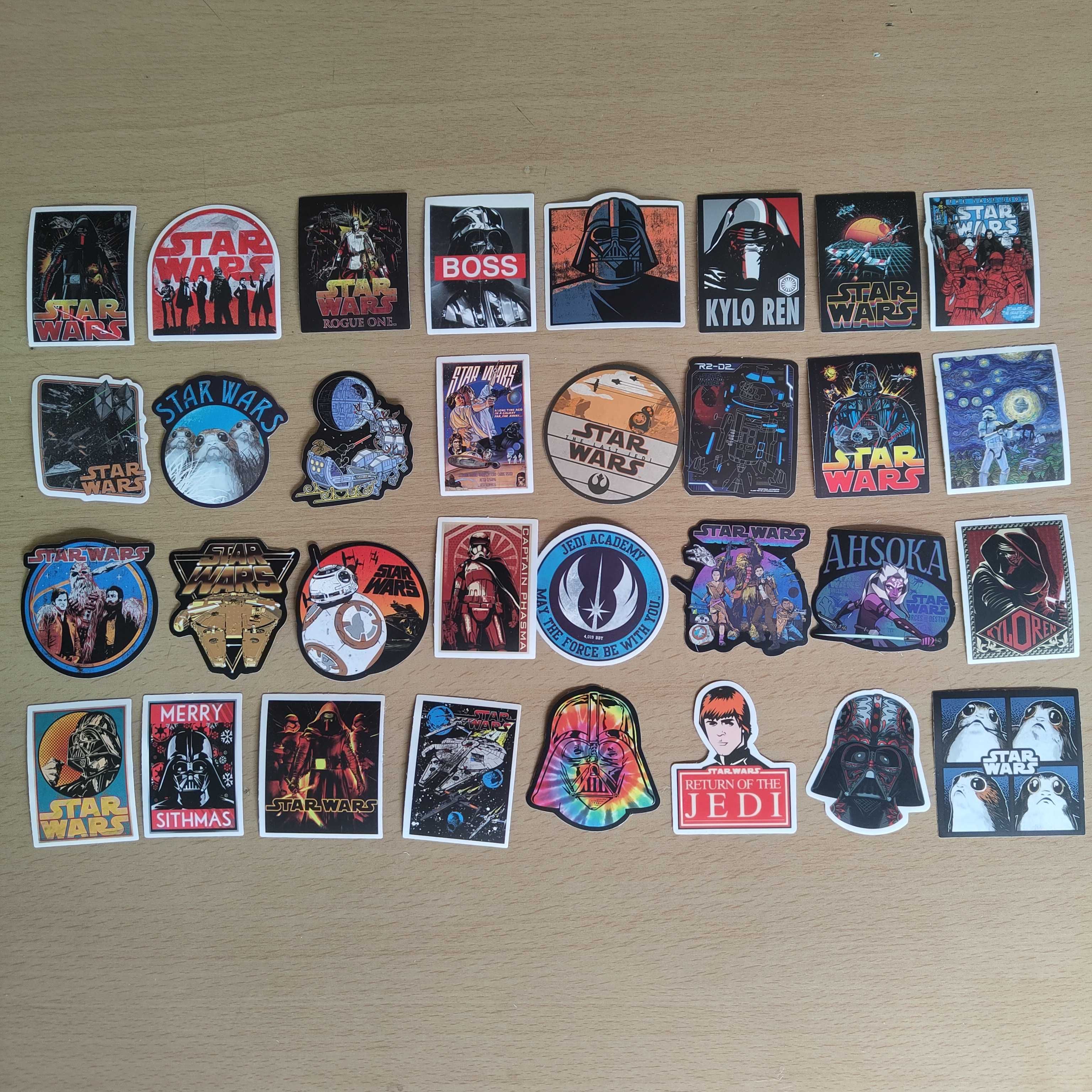 100 Autocolantes Stickers Star Wars