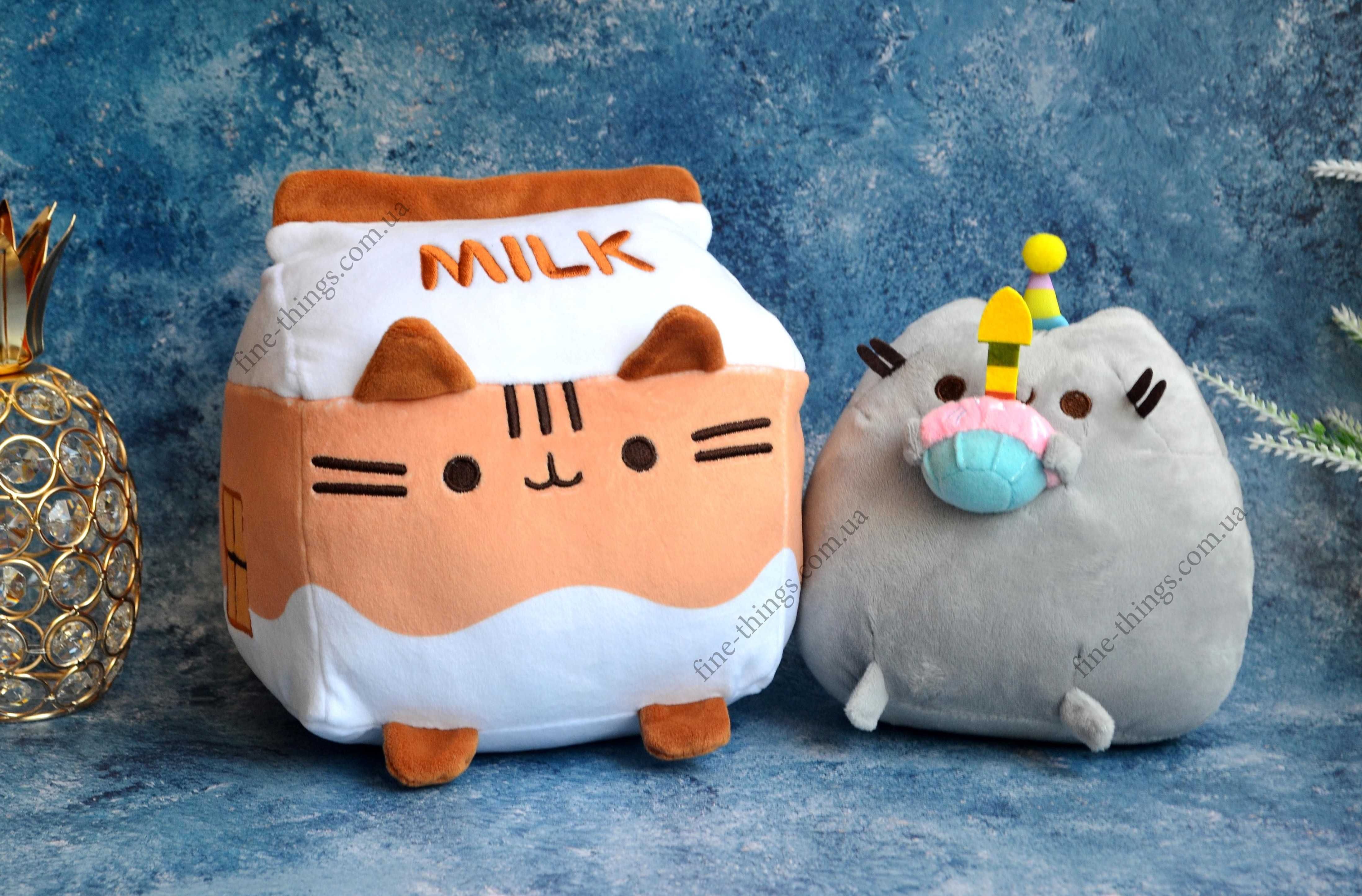 М'яка іграшка кіт Пушин кет, плюшевый котик пушин, Pusheen cat