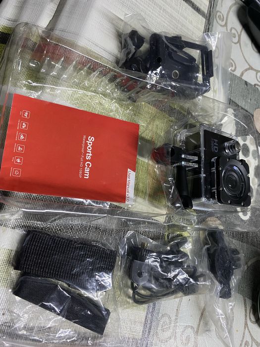 Camera a prova de agua  para desportos Full HD 1080p