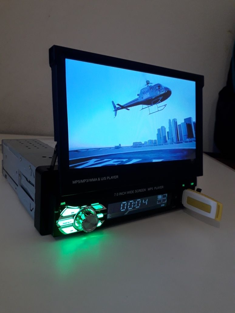 Auto rádio 1 din  bluetooth USB Miror Link