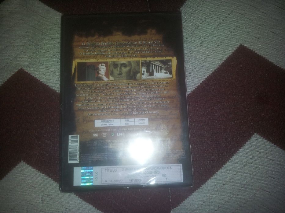 DVD "O Símbolo Perdido"