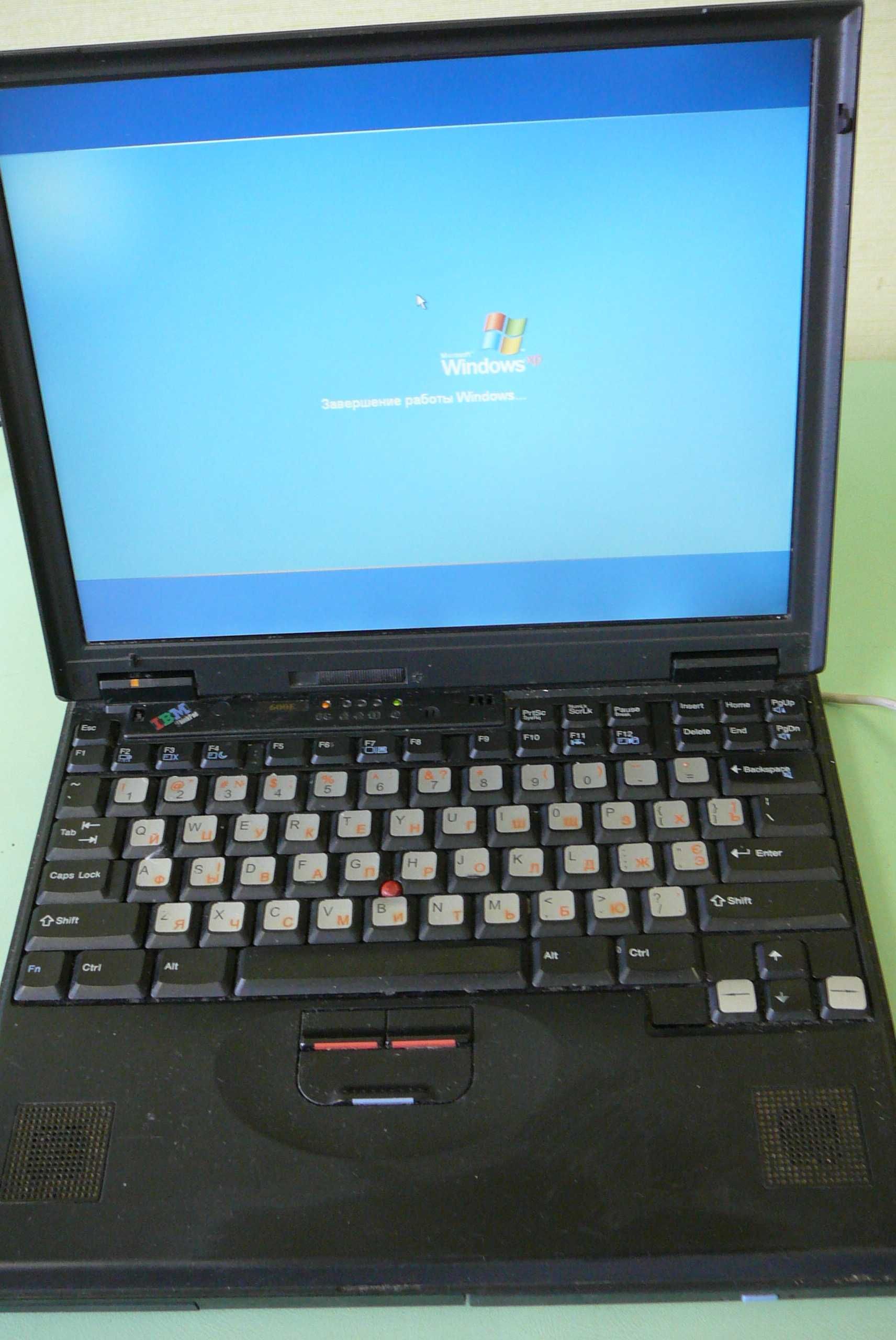 Раритетный ноутбук IBM ThinkPad Type 2645, рабочее состояние с 1998 г