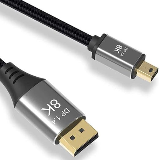 cabledeconn 2m  kabel mini dp do displayport 8k