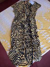 Плаття "Жовта зебра" бренд KITRI, Yellow zebra print