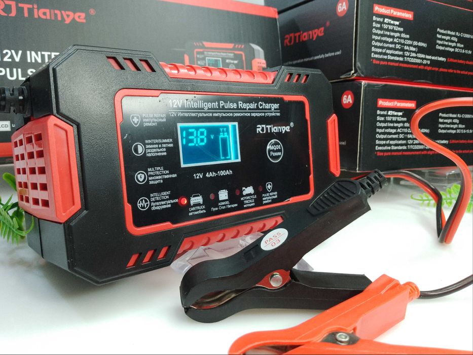 ‼️NEW‼️Зарядное устройство 6А,8A,10A.  АКБ 12 В Зарядний пристрій ‼️