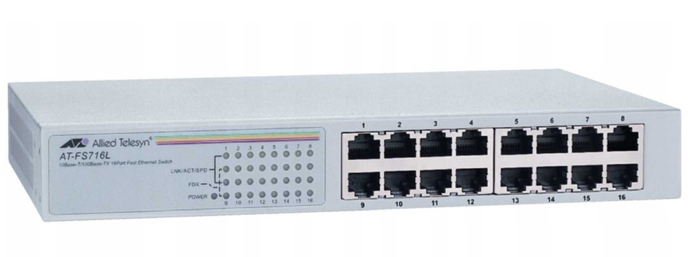 Switch Allied Telesis AT-FS716L 16 x 10/100Mbps