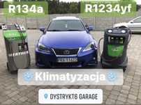 Serwis klimatyzacji samochodowych, stary gaz r134a, nowy gaz 1234yf
