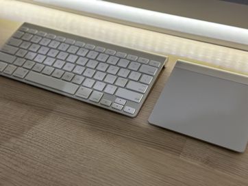 Myszka + gladzik / Apple keyboard + Apple magic trackpad A1314 A1339