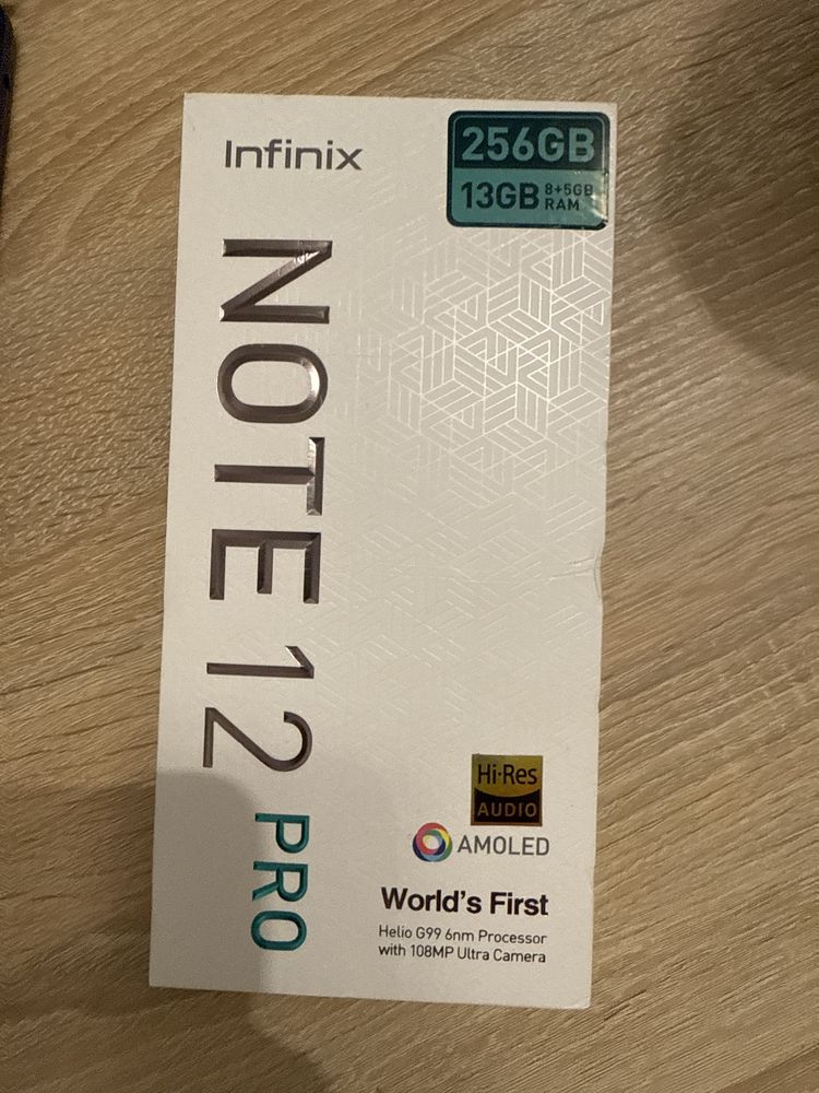 Smartfon Infinix Note 12 Pro 8/256GB 6,7" 60Hz 108Mpix