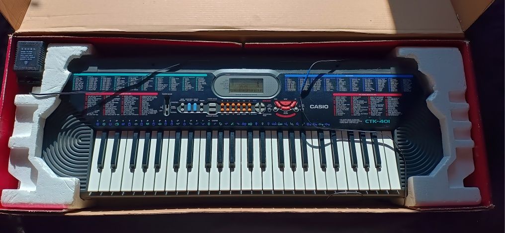 Retro keyboard Casio CTK 401