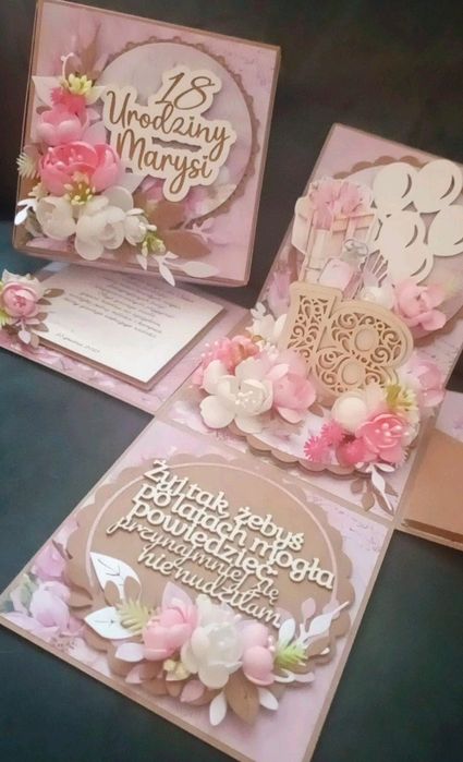 Exploding box na 18 urodziny