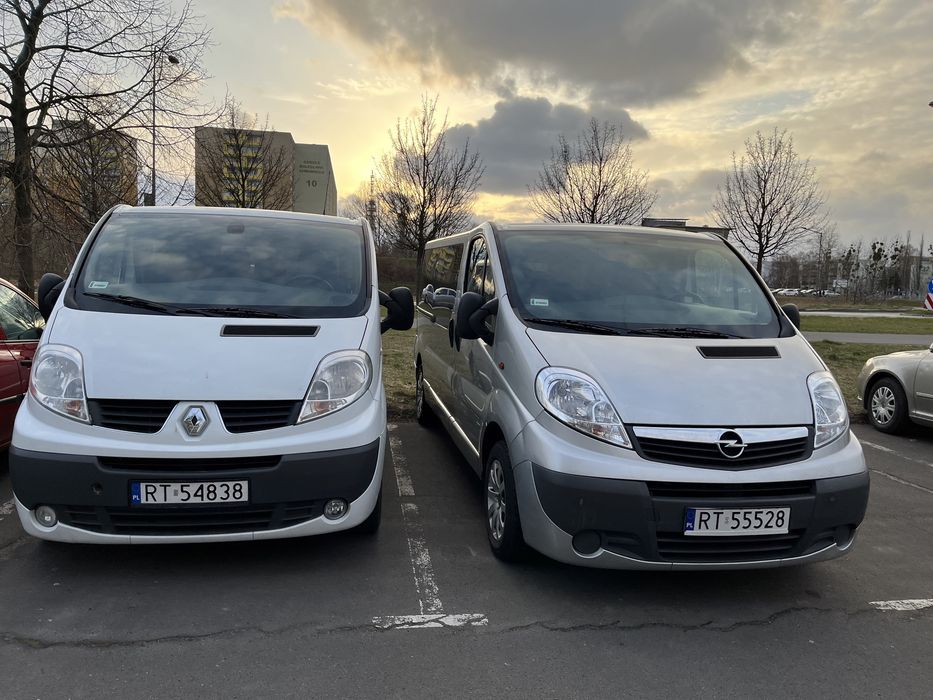 wynajem busa z kierowcą lub bez 9 osobowy furgon blaszak auto,