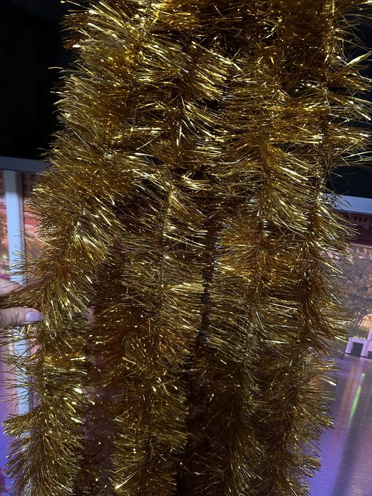 Новогодний дождик мишура разные