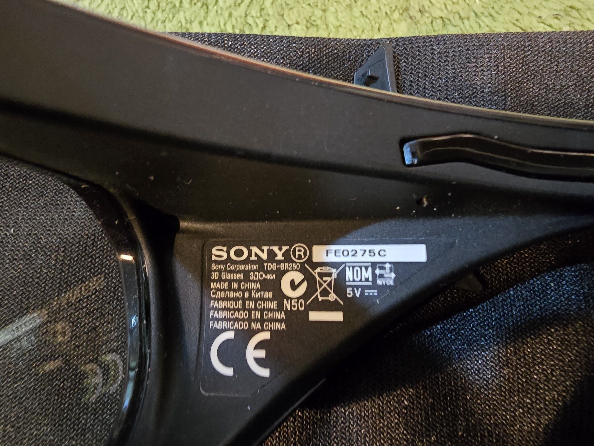 SONY okulary 3D prawie nowe