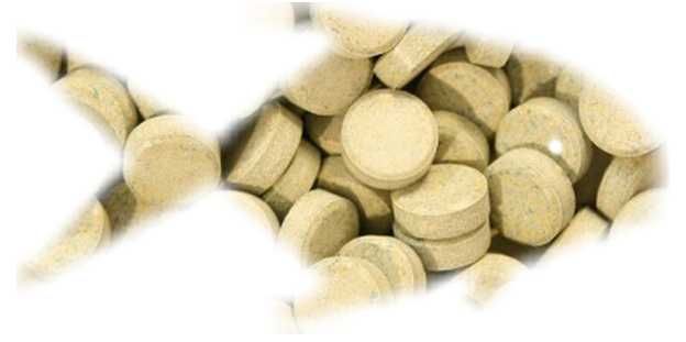 VEGETALTABLETS - Tabletki roślinne 50g KREWETKI