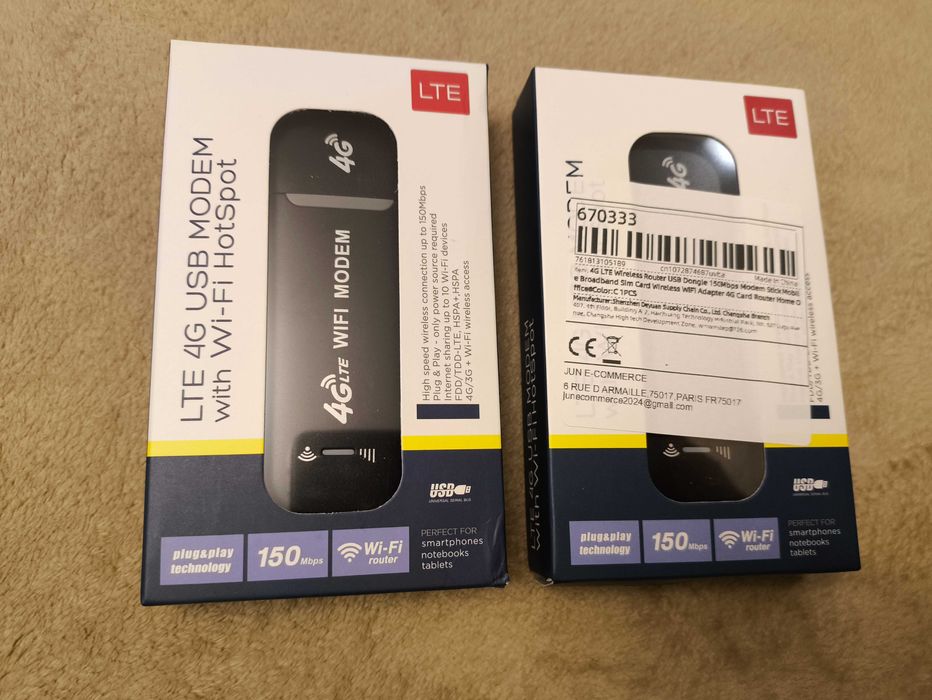 4G LTE модем, бездротовий WiFi роутер під сім карту