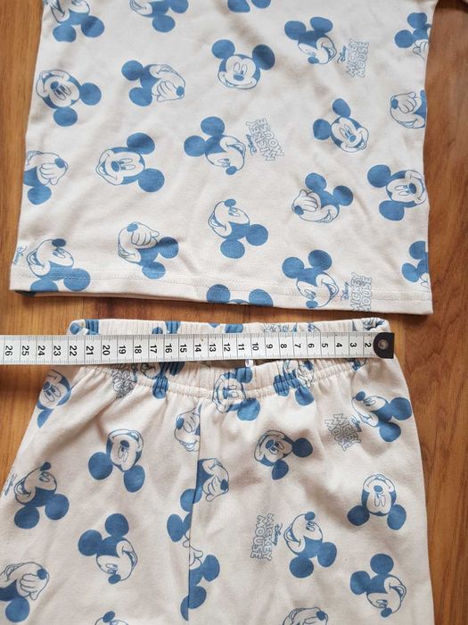 Piżama z długim rękawem zestaw Disney Myszka 98cm bawełna