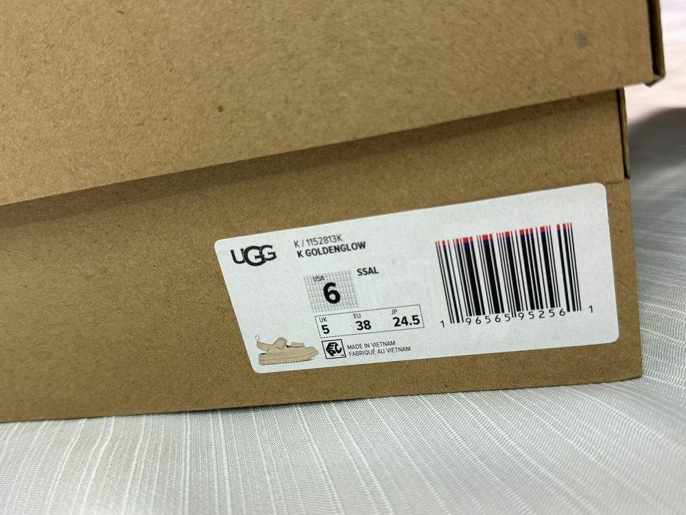 Сандалі босоножки ugg goldenglow