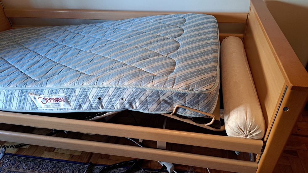 Cama articulada elétrica