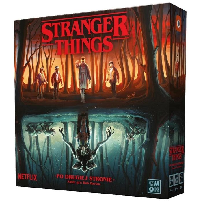 Stranger Things: Po drugiej Stronie CMON PORTAL GAMES pudełko,260x266