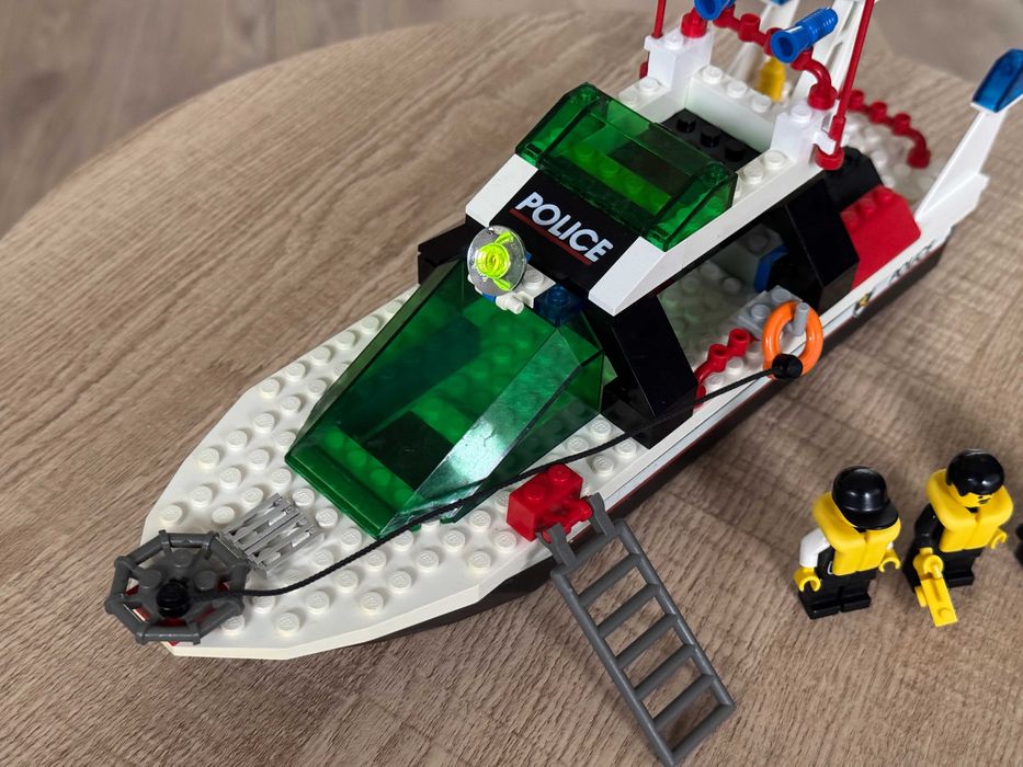 LEGO Town 6433 Coast Watch Motorówka Policyjna Statek Łódź