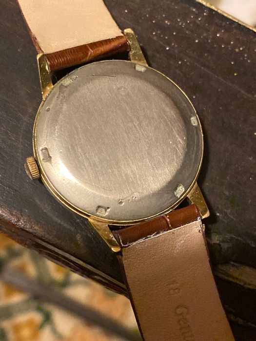 Relógio iwc Automático internacional Watch Vintage Plaquet Ouro