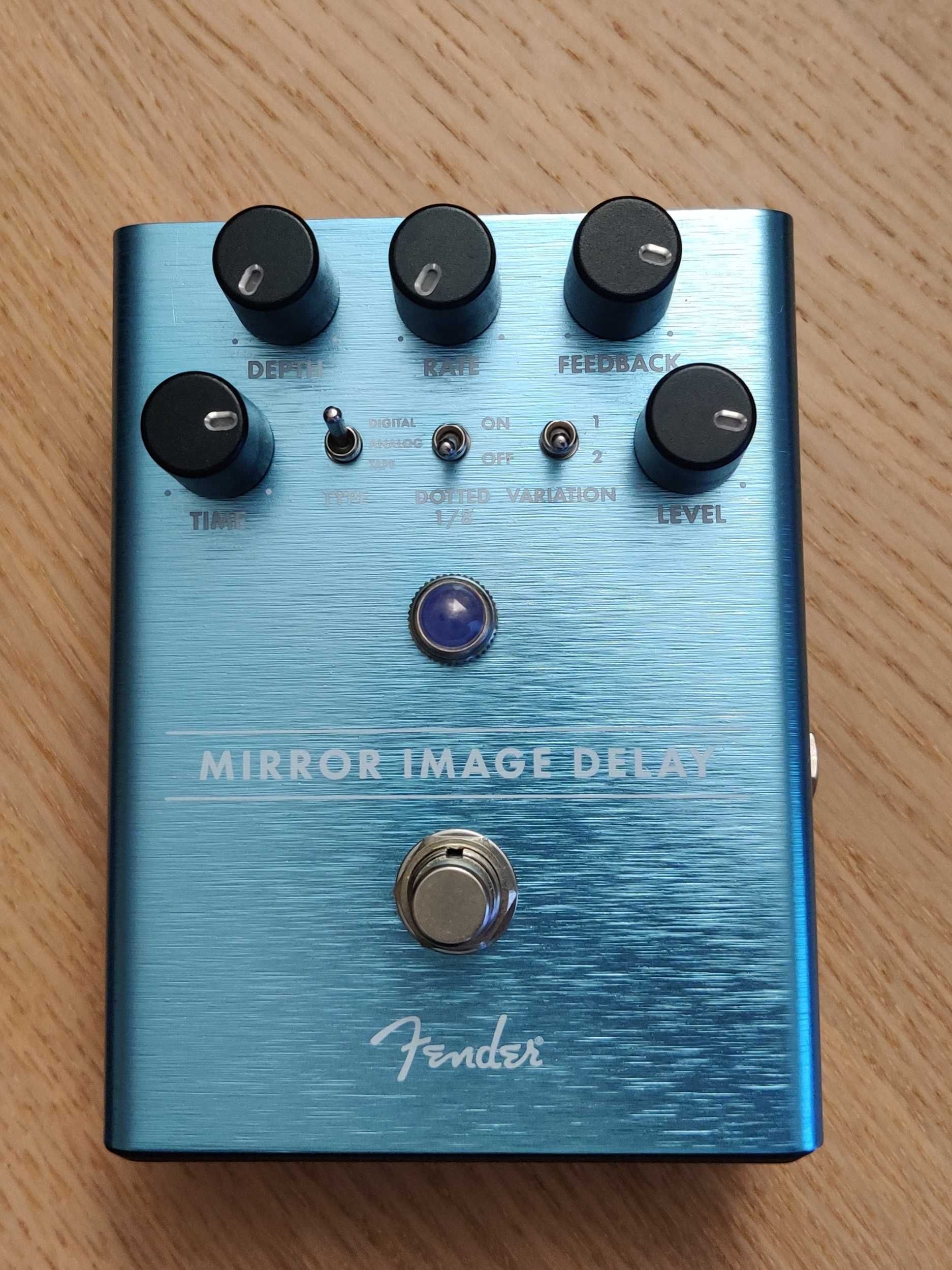 Fender Mirror Image Delay e patch cables