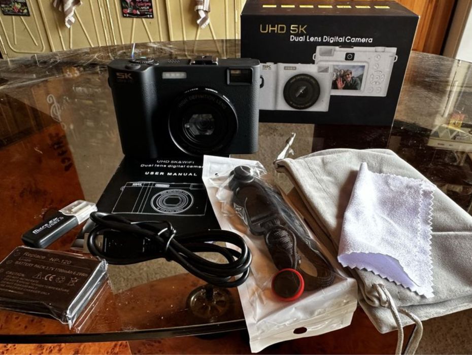 HDC-F01 Цифрова дзеркальна фотокамера 5K UHD з діагоналлю 3,0 дюйма