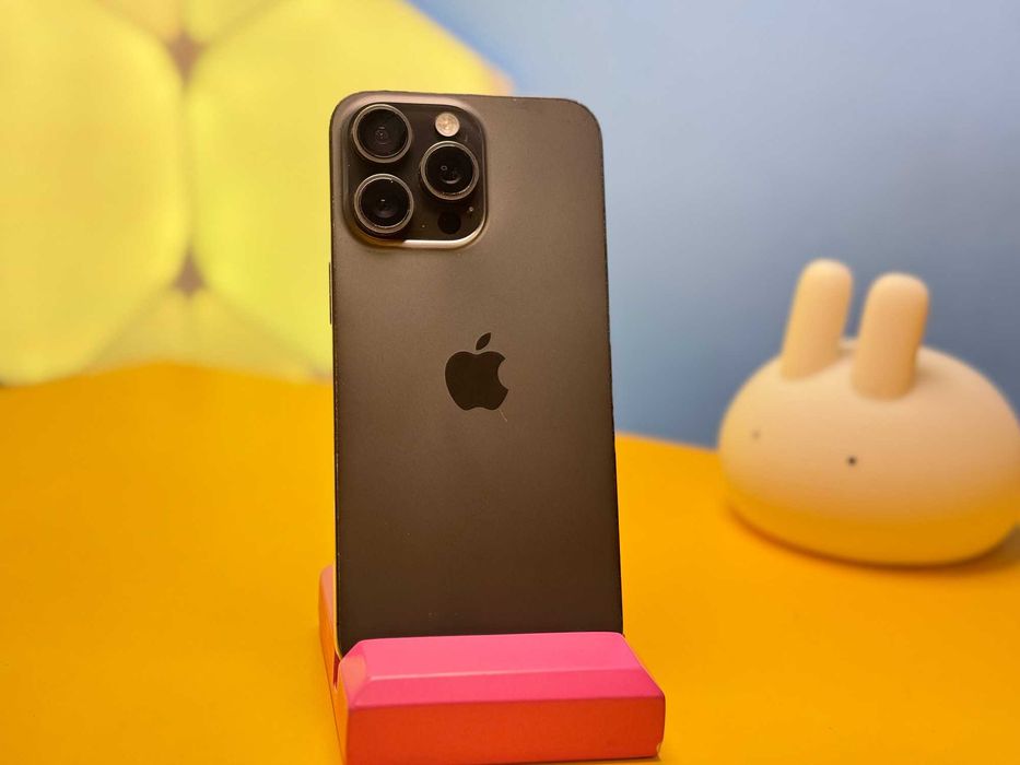 Смартфон Apple iPhone 15 Pro Max 256GB Black (145082) Б/У З ГАРАНТІЄЮ