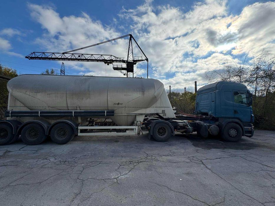 Полуприцеп - бочка цементовозная, цементовоз  SPITZER  АЦ, б/у