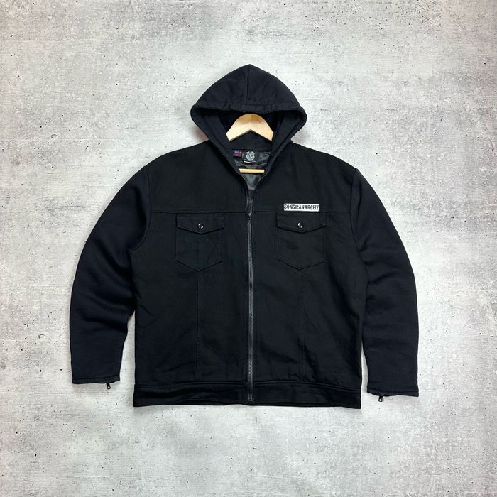 Мотоциклетная куртка джинсовка Sons Of Anarchy Harley Davidson L-XL