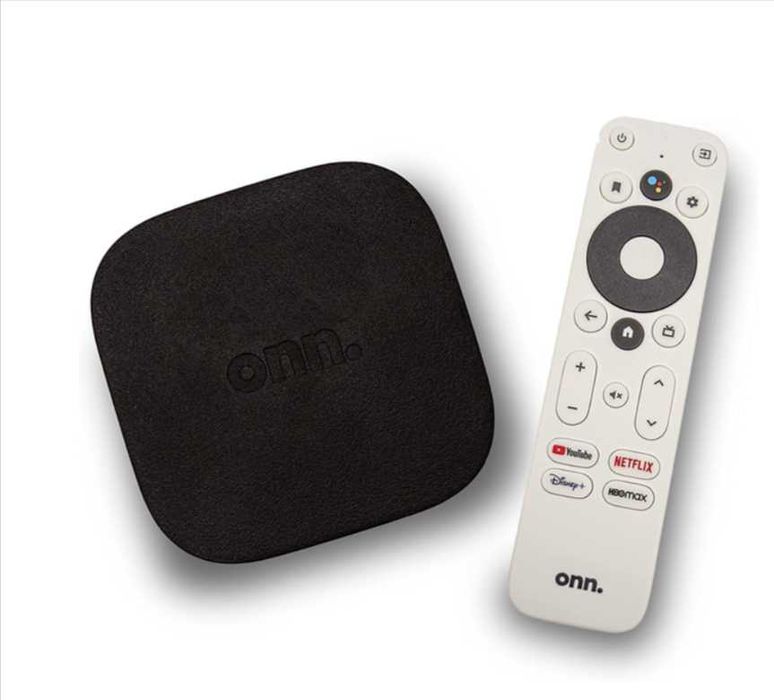 Смарт ТВ приставка ONN Google TV Голосове керування 4K