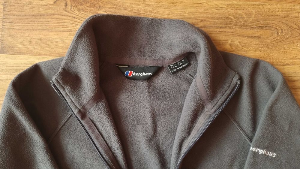 Damska lekka cienka bluza polarowa BERGHAUS polar rozpinany zamek M