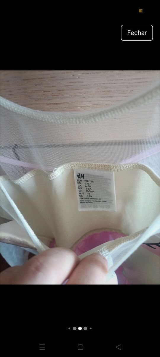 Vestido unicórnio