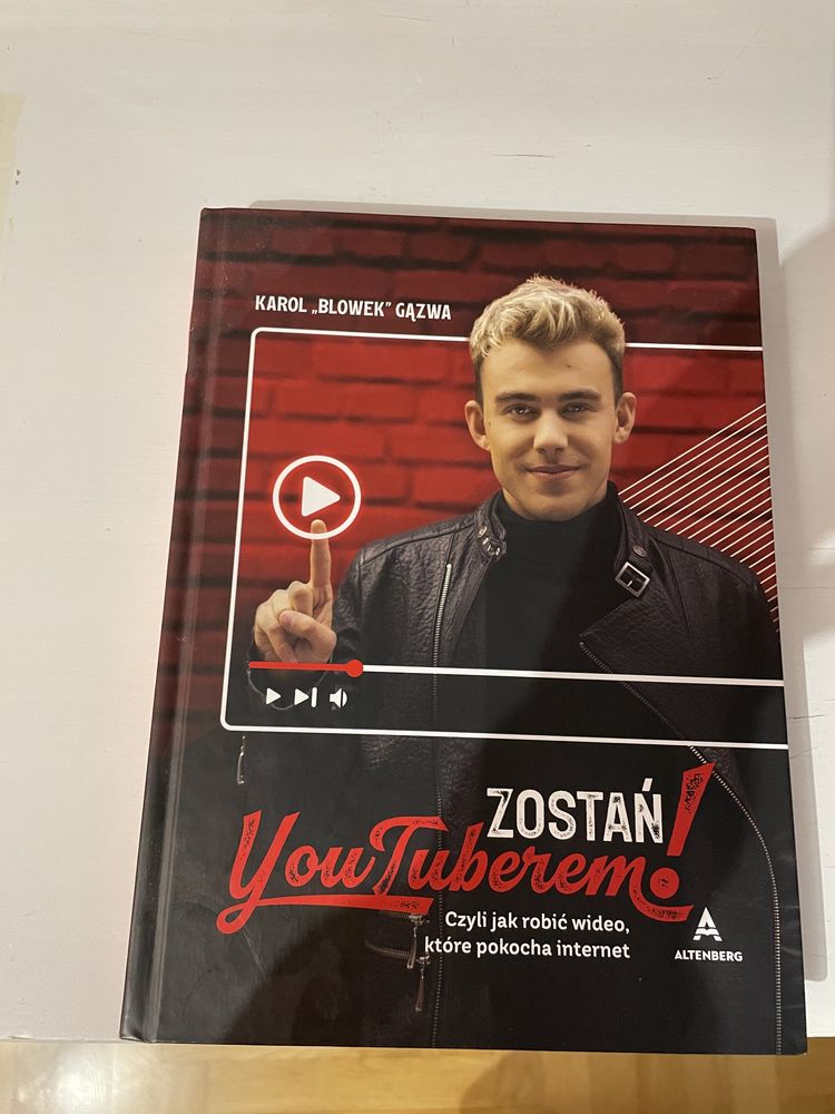 Książka „Jak zostać Youtuberem” z autografem od Blowek