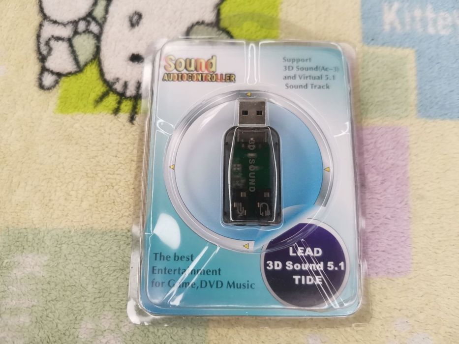 Звуковая карта USB Внешняя Быстрая Замена Сгоревшей Звуковой Карты