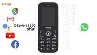 Sigma mobile X-style S3500 - Український розумний кнопочний телефон