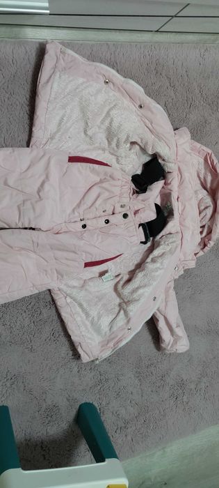 Зимовий комплект на дівчинку рожевий