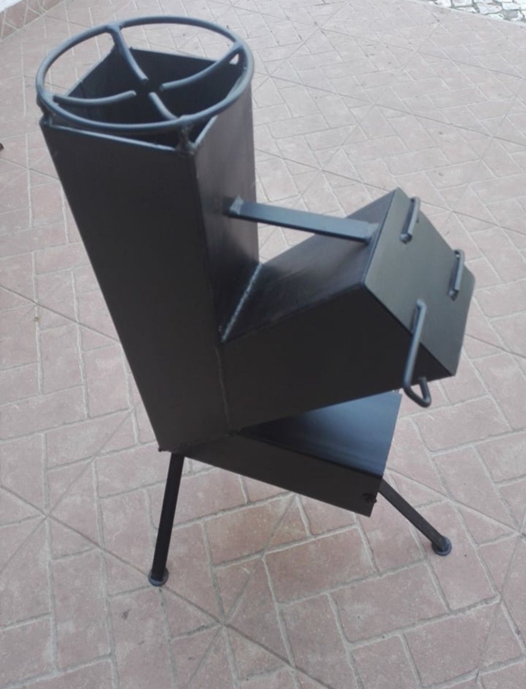 Fogão de lenha portátil