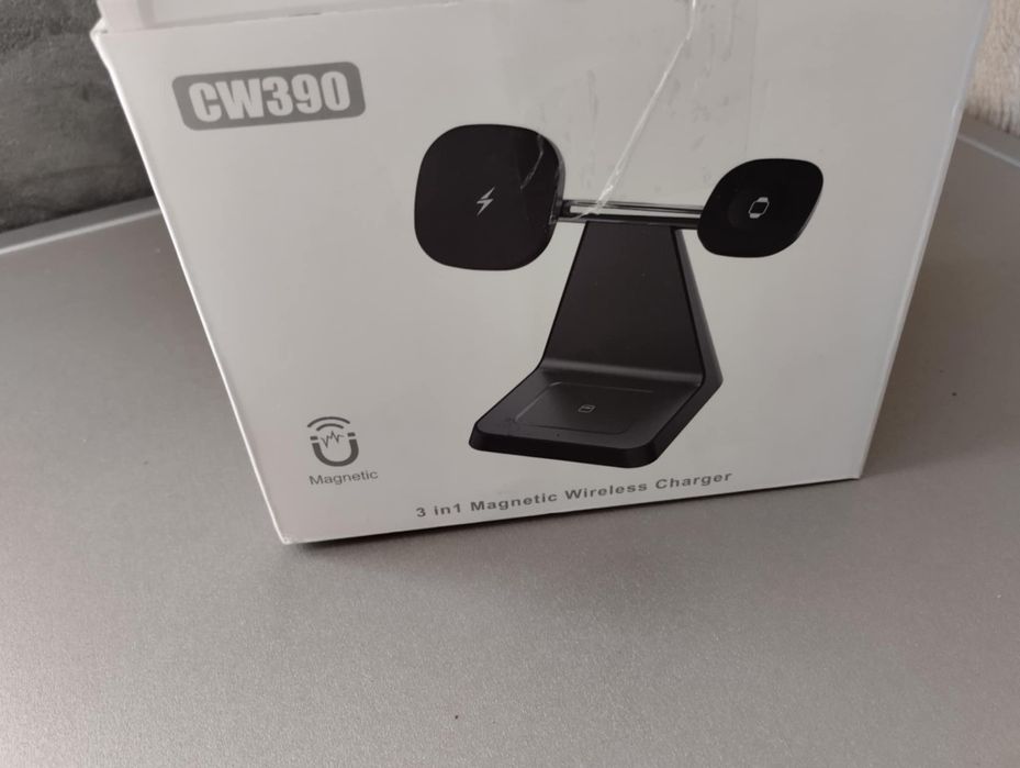 Ładowarka magnetyczna 3 w 1