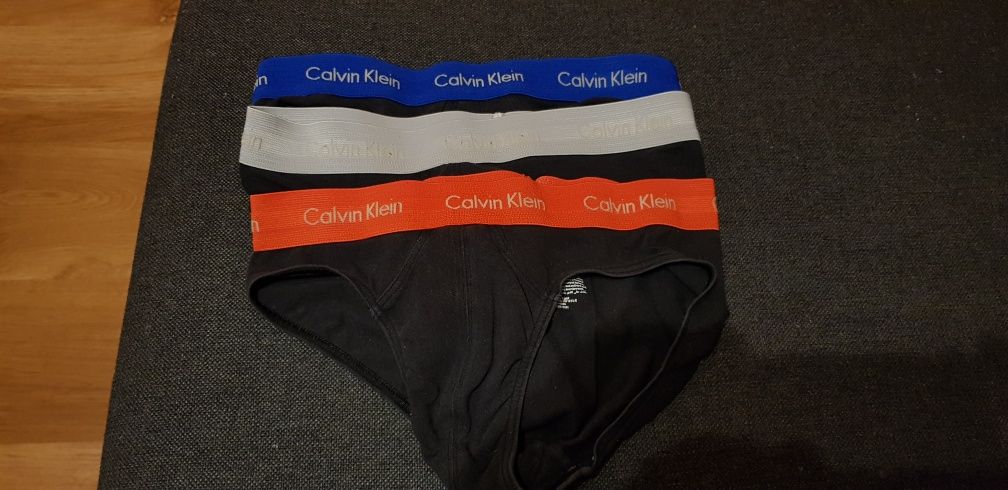 Slipy męskie Calvin Klein 3szt roz M