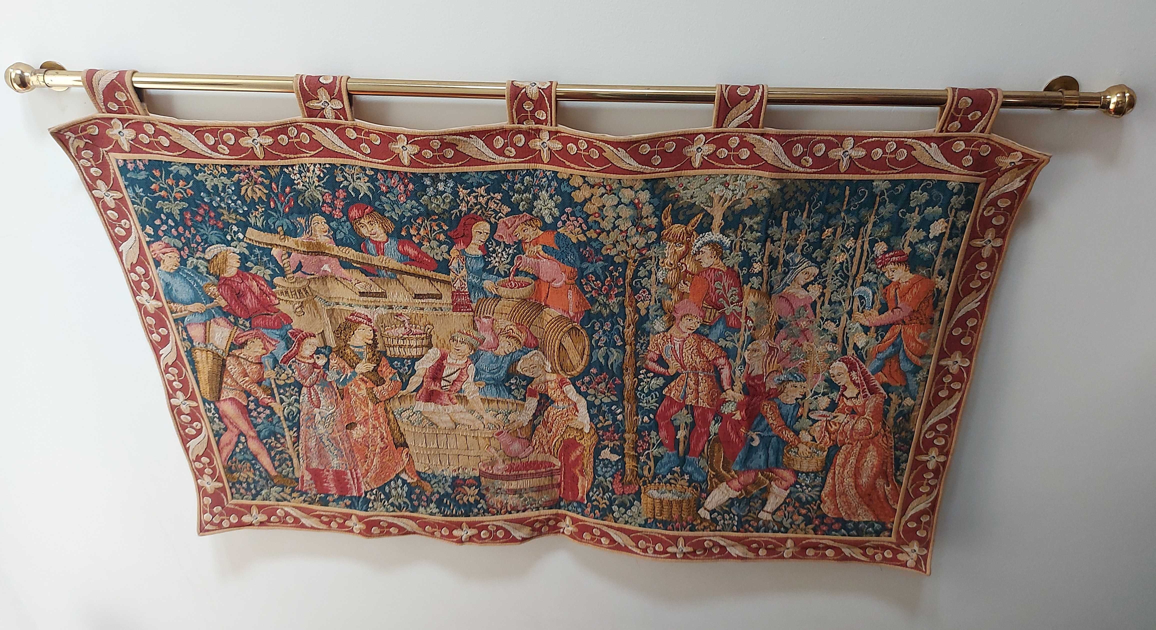 Tapeçaria de parede Francesa de Alexandre Babin (A festa das Vindimas)