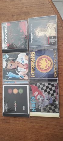 Vários CDs Punk Rock, NOFX, Pennywise, Blink 182, Offspring