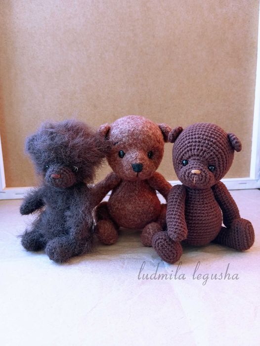 Ведмедик інтер'єрна іграшка