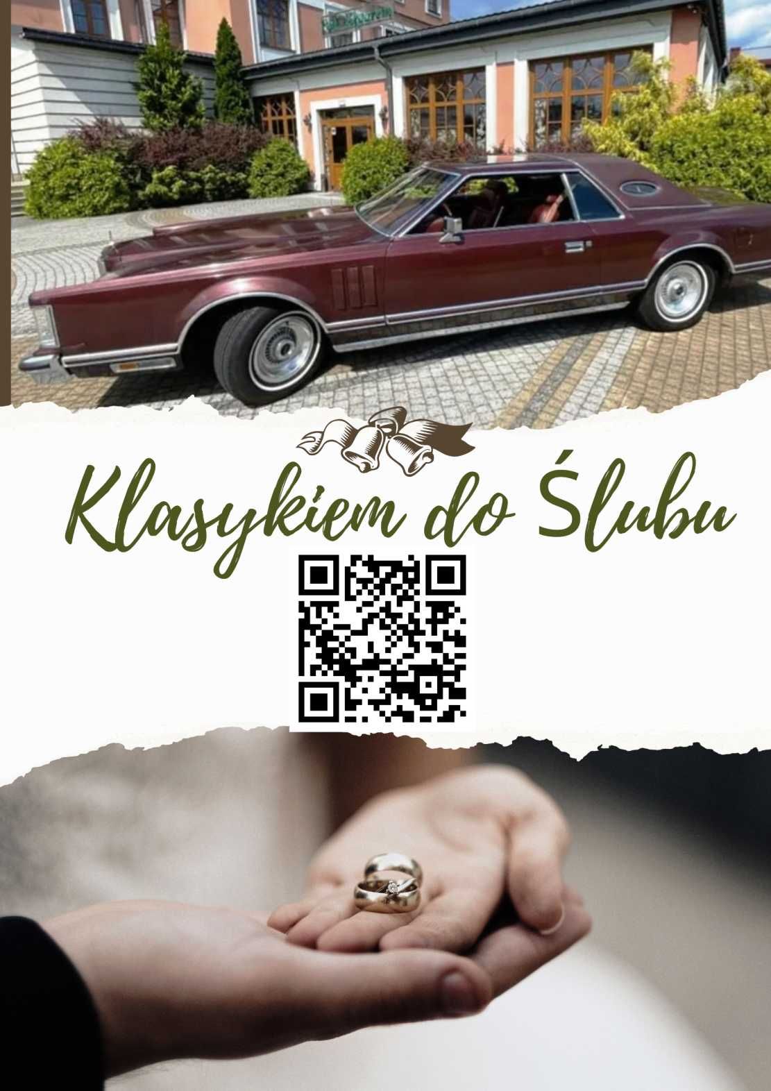 Auto do ślubu lub na imprezę - Klasyczny Lincoln Continental 77